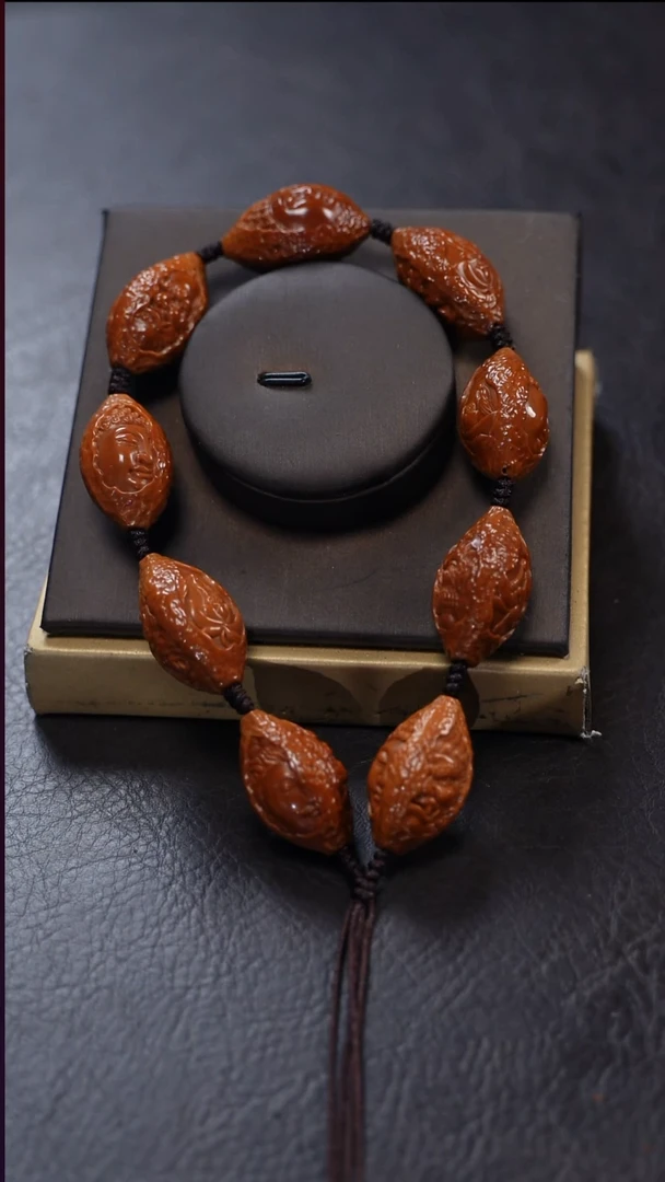 手串/手链橄榄核八万核雕文玩作品