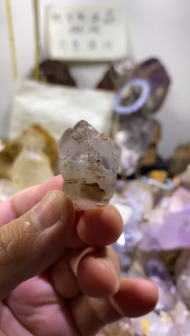 未镶嵌珠宝半成品水晶119号四川超七花园水晶