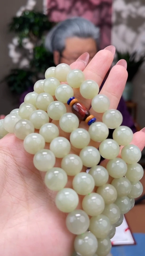 和田玉未镶嵌颈饰s347