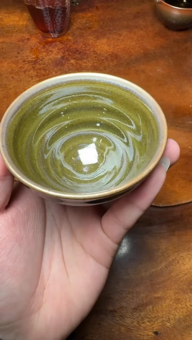 【闪购商品】茶盏许杰龙窑柴烧50