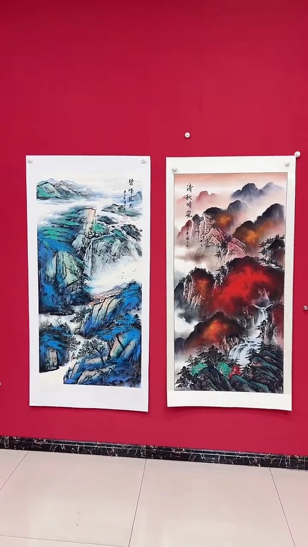 国画杨金光/山水/国画/宣纸