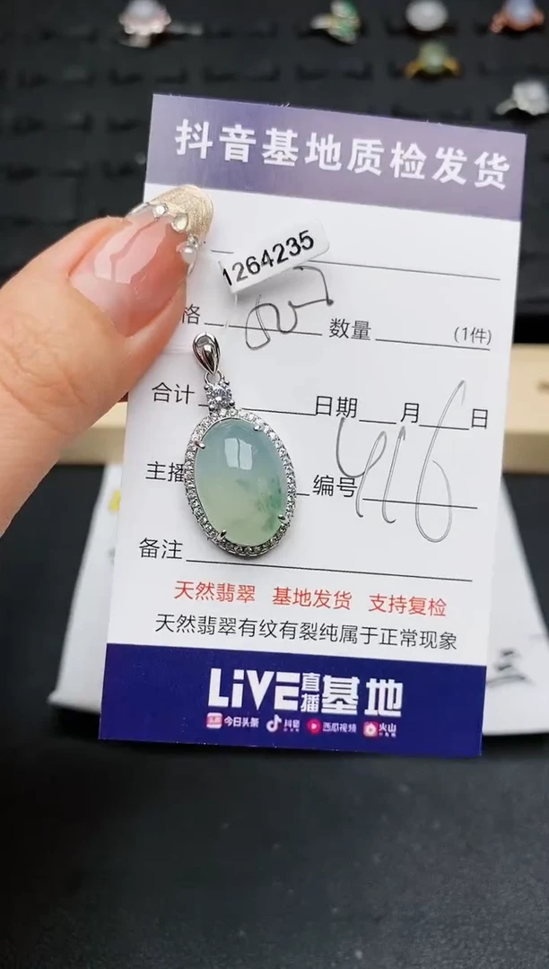 【闪购商品】翡翠颈饰银S925镶嵌............