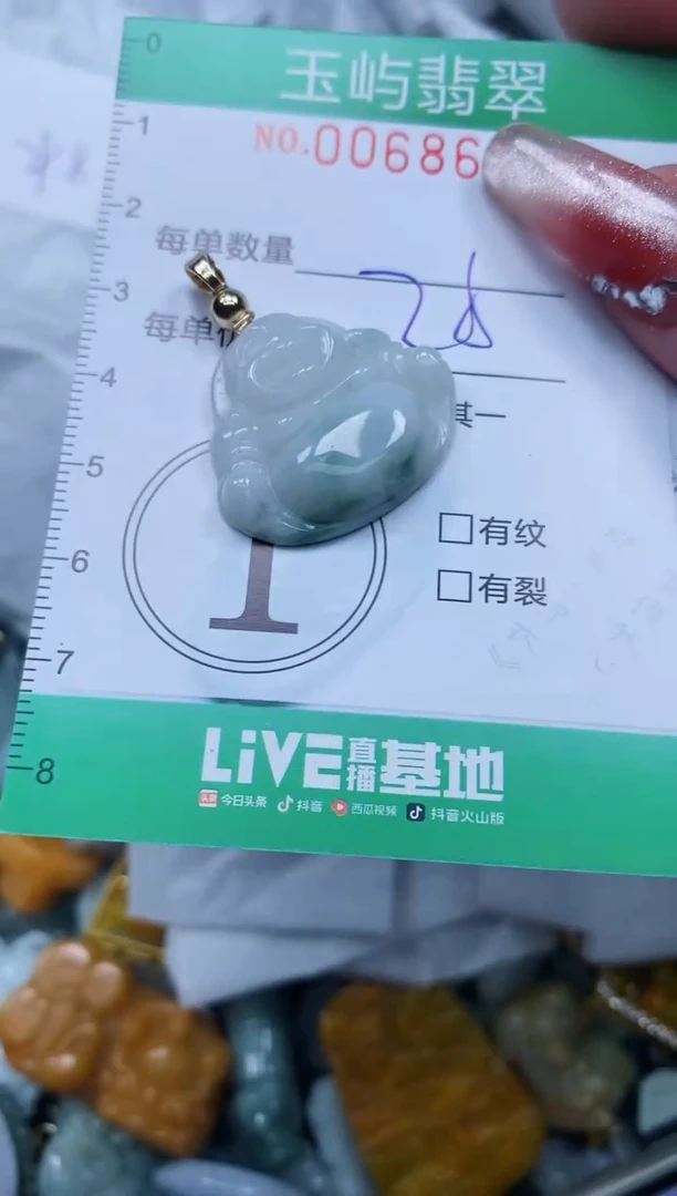 【闪购商品】翡翠颈饰未镶嵌闪购0068670