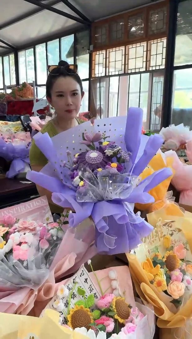 非遗手工定制花束，孤品清仓！！