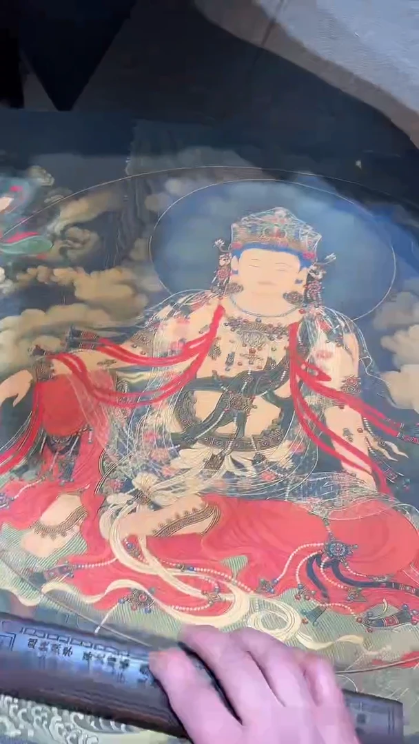 卷轴画【主播精品】高端卷轴画——唐卡10048