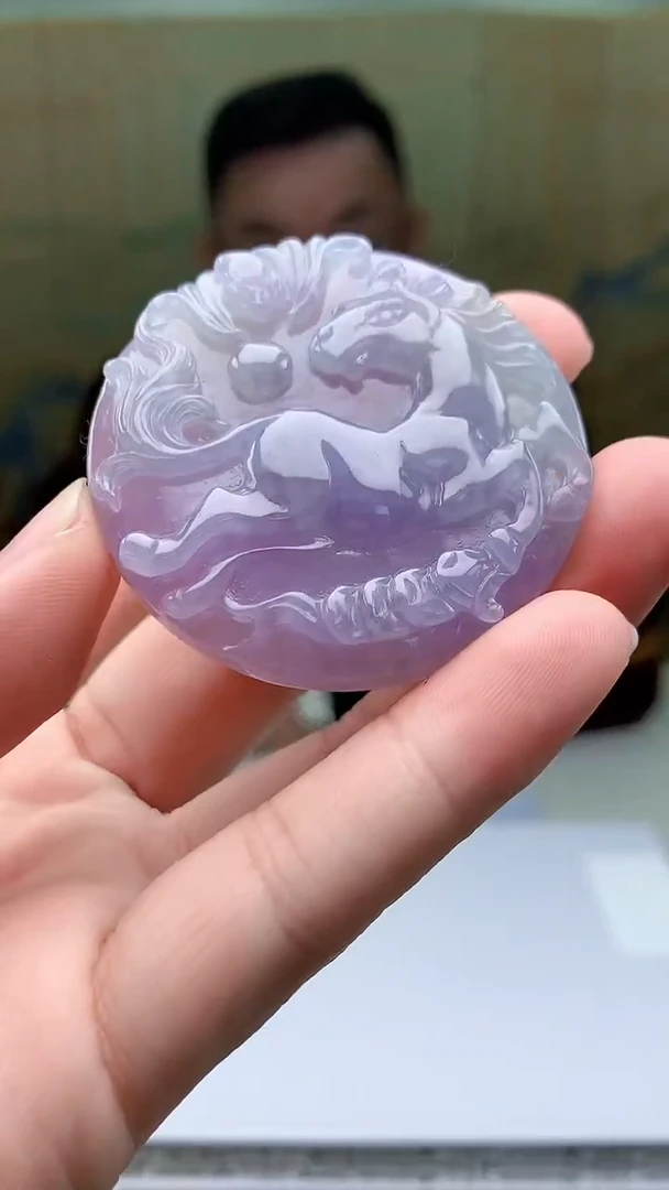 【闪购商品】定制翡翠未镶嵌5152bb-毛货挂件41