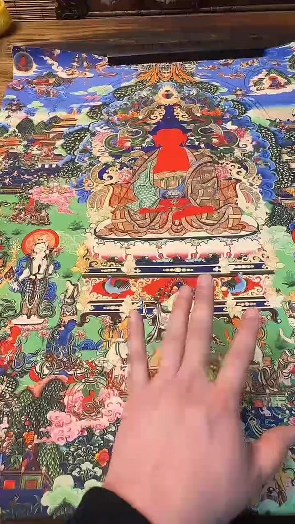 卷轴画梵古文创臻选唐卡048