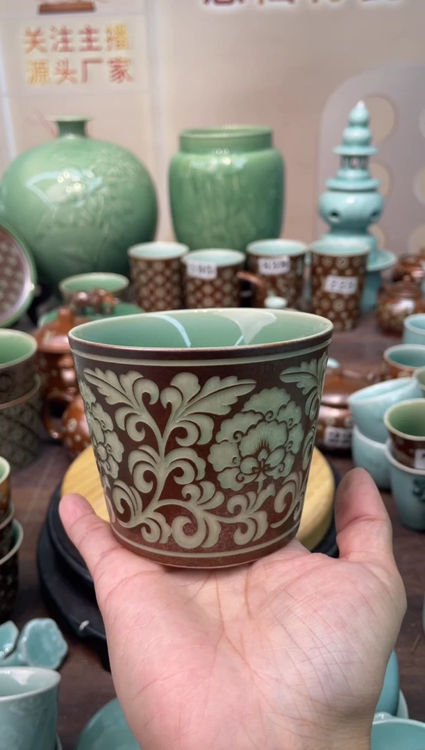 瓷 梅子青 慧仙青瓷 龙泉青瓷大促 不分正暇