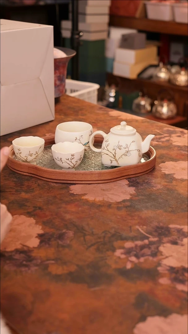 【闪购商品】陶瓷茶具（无礼盒无茶盘）@@A8805