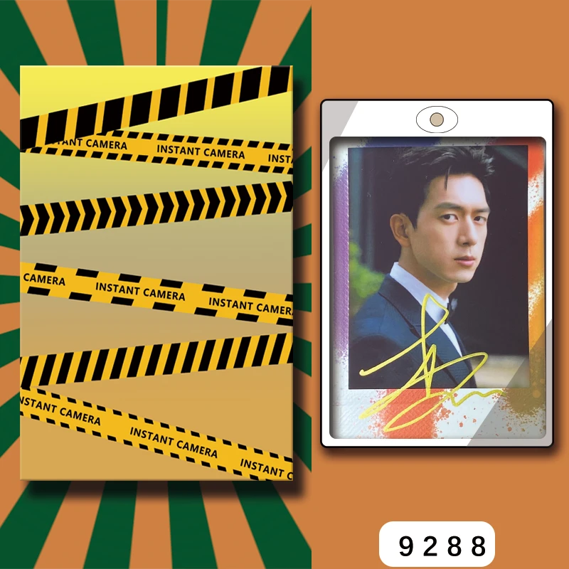 D9288【李现】 正品拍立得照片 涂鸦