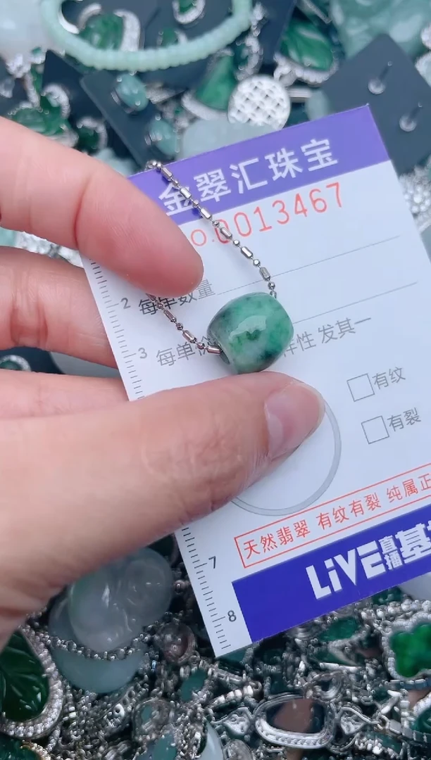 【闪购商品】翡翠颈饰未镶嵌13467...1