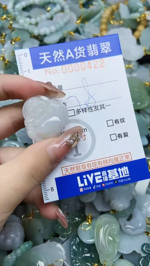 翡翠未镶嵌颈饰天然A货翡翠