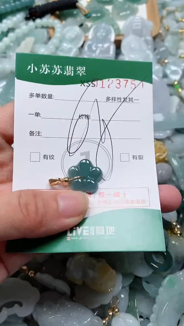 【闪购商品】翡翠颈饰未镶嵌闪购商品0123750