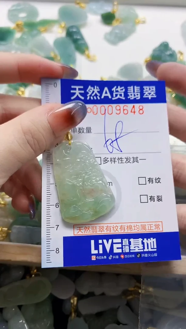 颈饰未镶嵌翡翠d****s天然A货翡翠