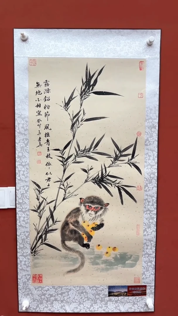 国画老师现场创作  25