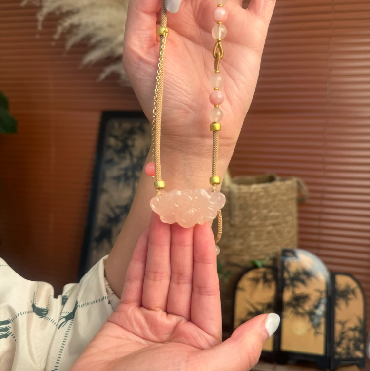 有凤来仪 藕粉温柔显白贵气感