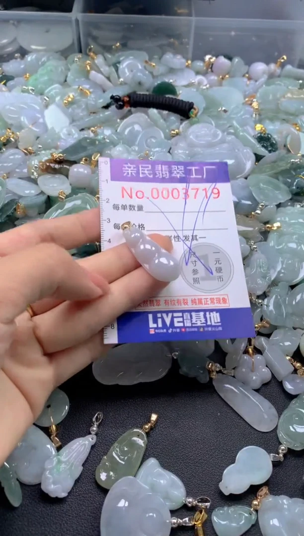 颈饰未镶嵌翡翠3719