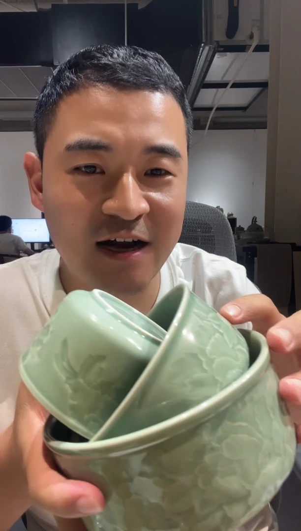 瓷瑕疵保鲜碗1套