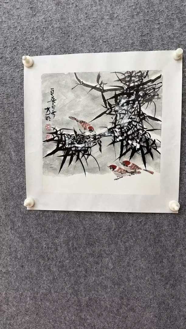 国画ST-XFM老师绘画作品