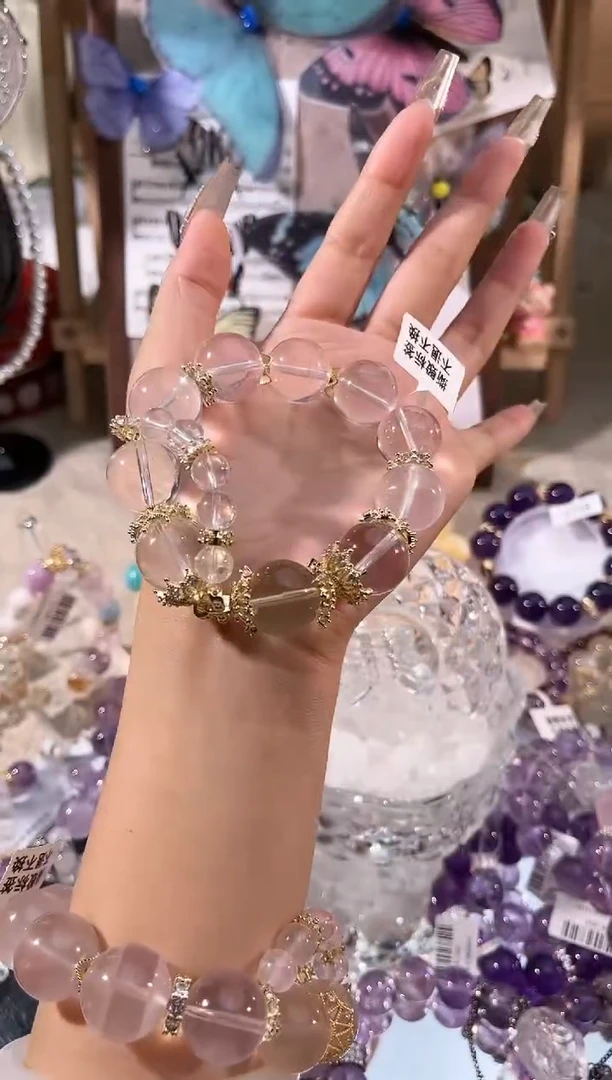 【闪购商品】水晶手链未镶嵌多样性发货颜色微差【拍两单！！】