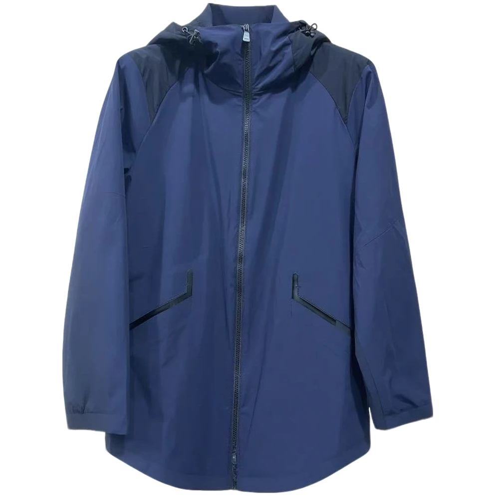 秋冬季百搭风衣外套商务休闲两用高级感男装044