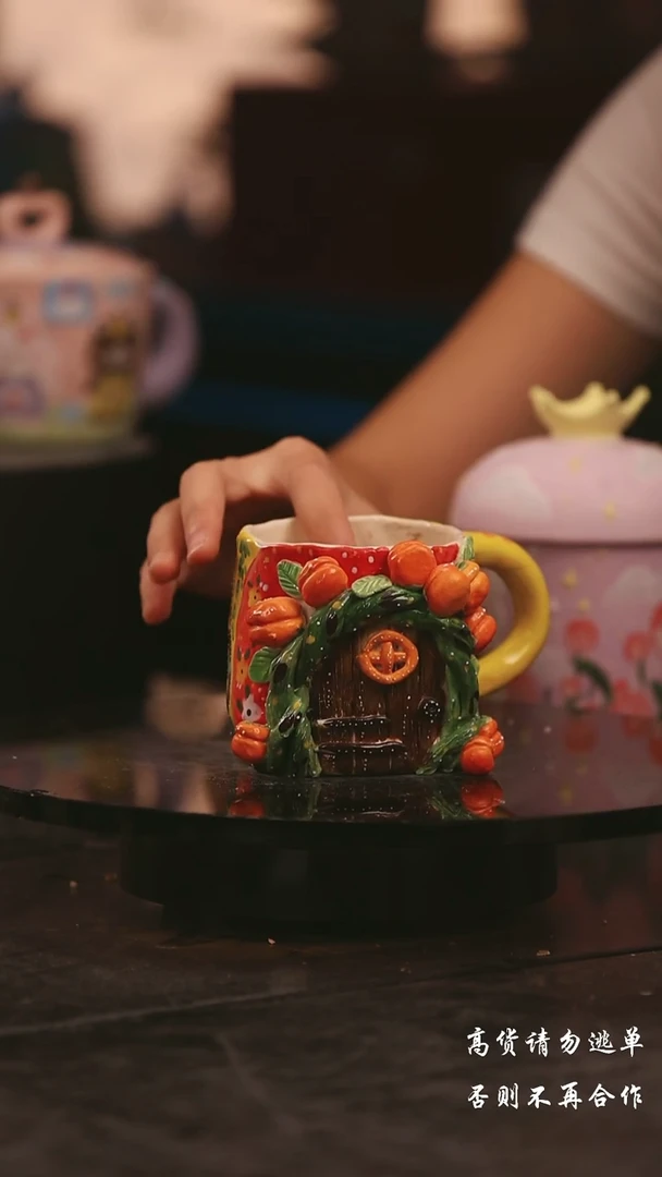 陶瓷景德镇可爱设计师款陶瓷