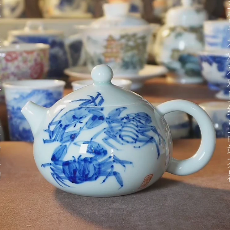 景德镇纯手工手绘茶器