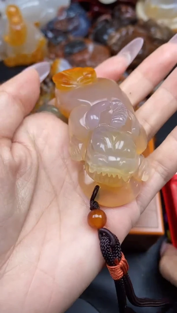 【闪购商品】玛瑙/玉髓颈饰未镶嵌ll