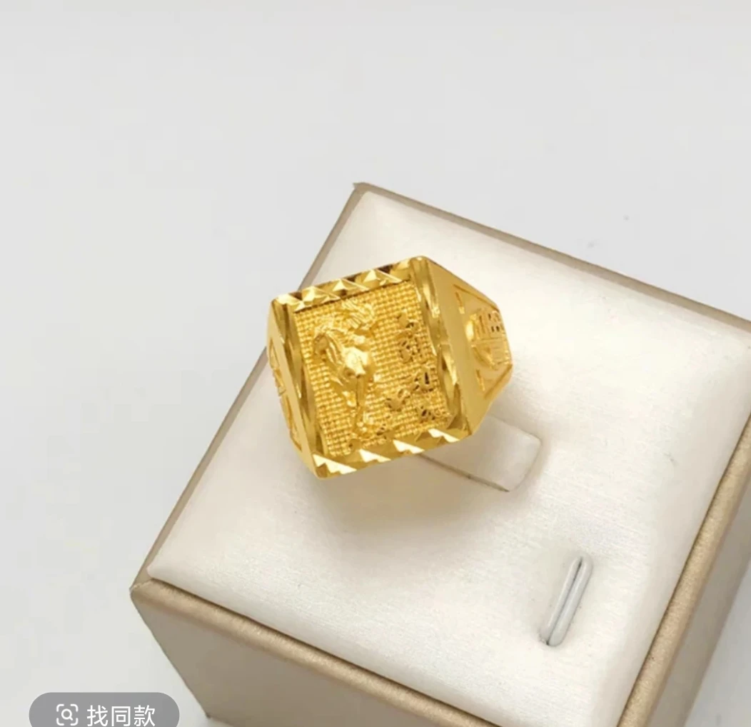 合金戒指 （马到成功戒）新款来袭爆款推荐时尚潮流百搭饰品霸气