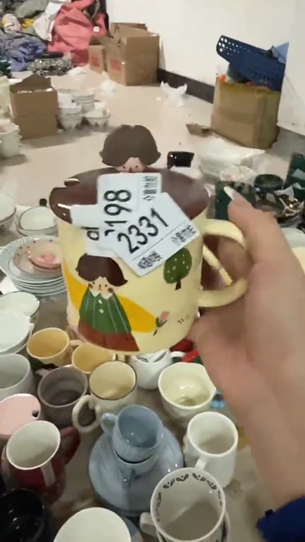 陶瓷手柄款微瑕四单包邮2331