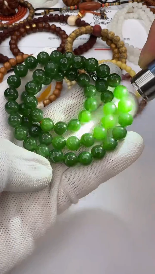 未镶嵌手串和田玉和田玉 手串