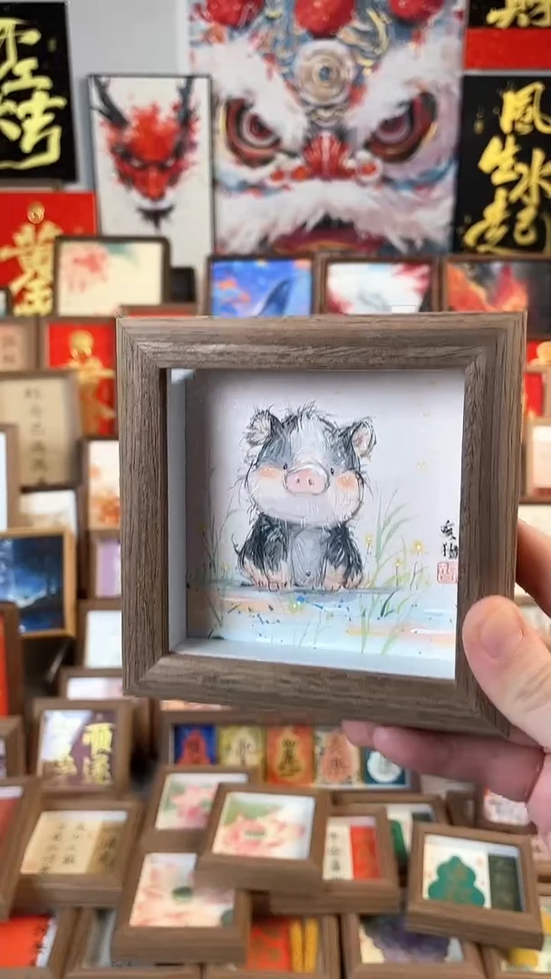【闪购商品】国画纯手绘书法绘画作品