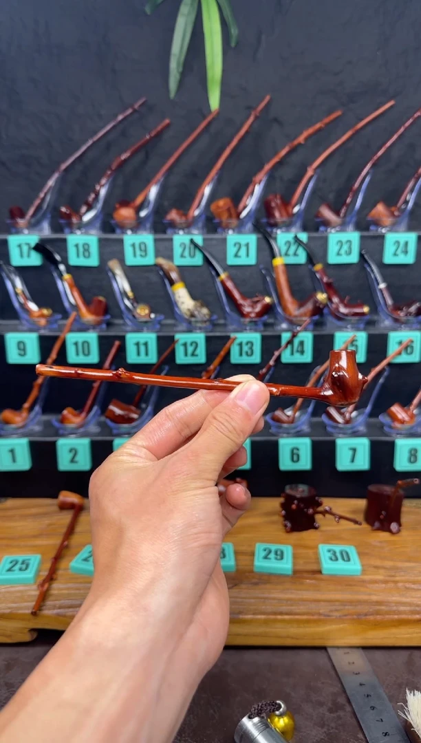 一物一图檬子木手工香烟嘴