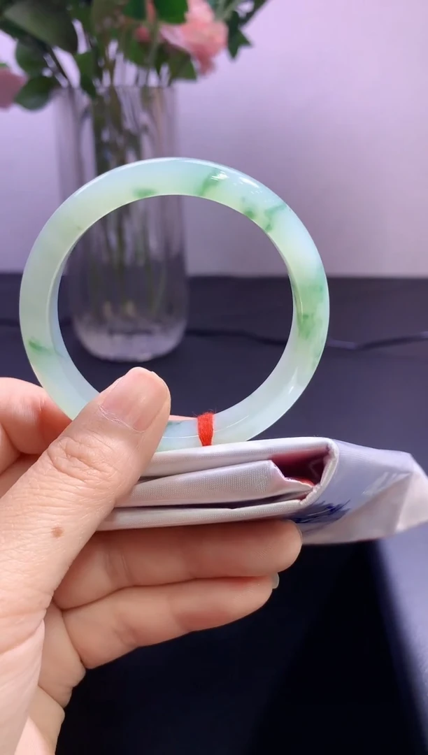 未镶嵌手镯翡翠翡翠手镯圈口53-t85