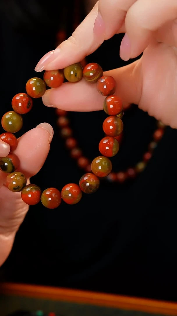 未镶嵌手链南红玛瑙包浆料单圈