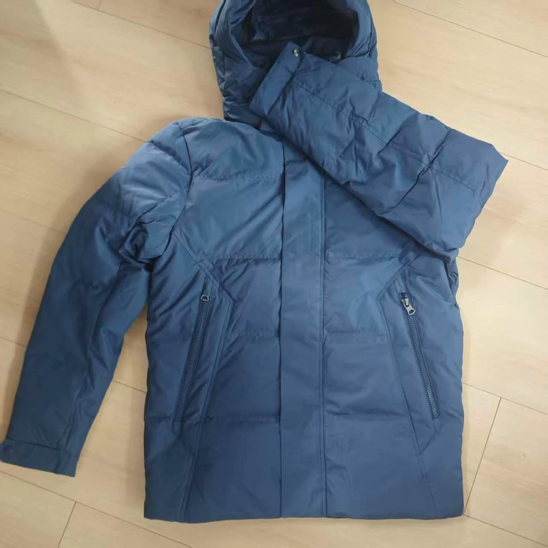 Sweet DD-ag系列男士连帽藏青色羽绒服/M(120-140)