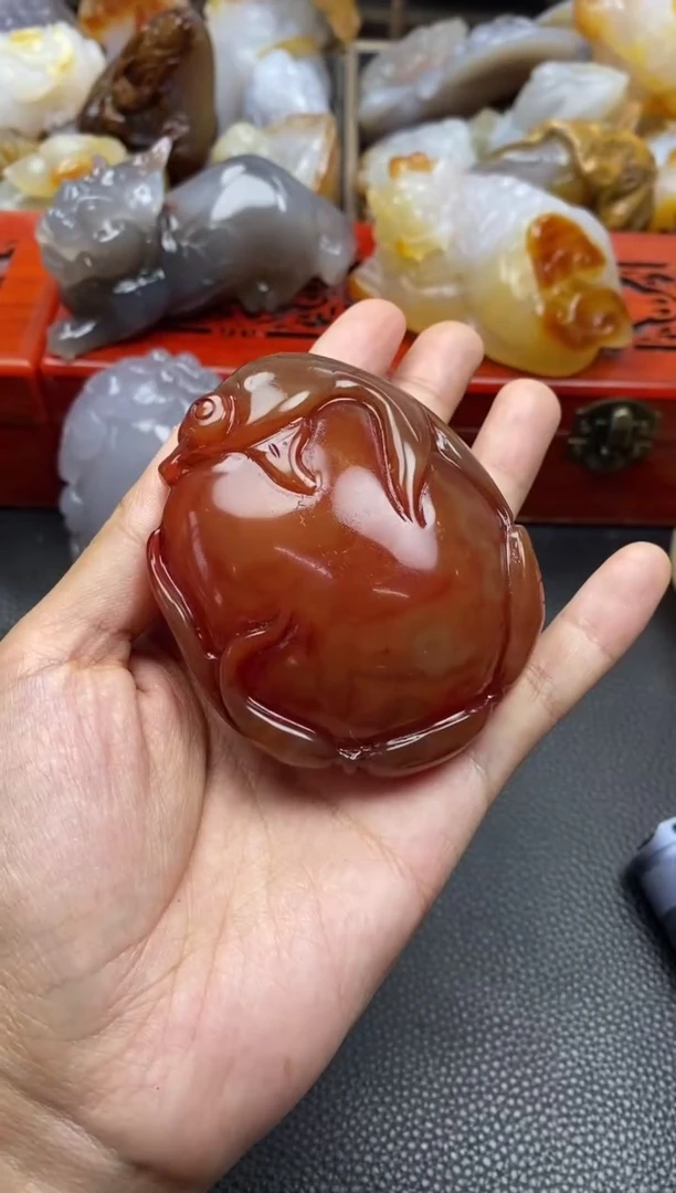 未镶嵌手把玛瑙/玉髓c****g00