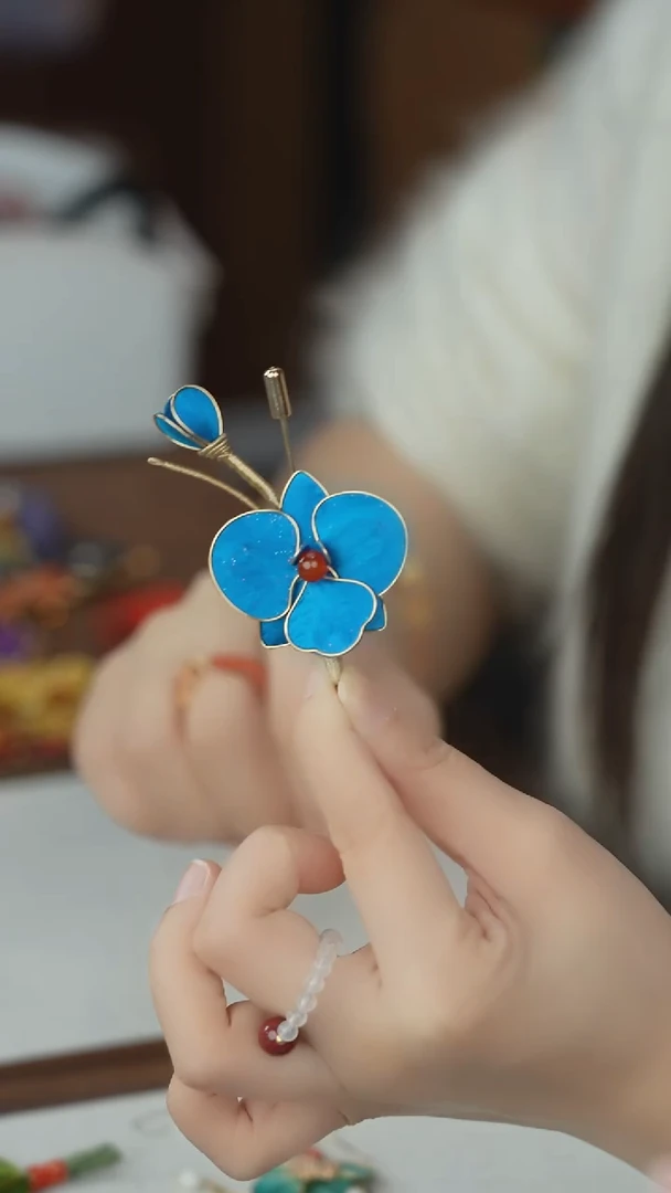 刺绣闪购纯手工非遗国风饰品