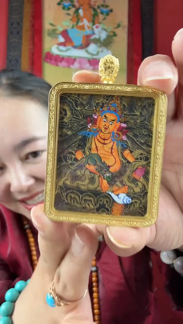 无非金属双面手绘托卡