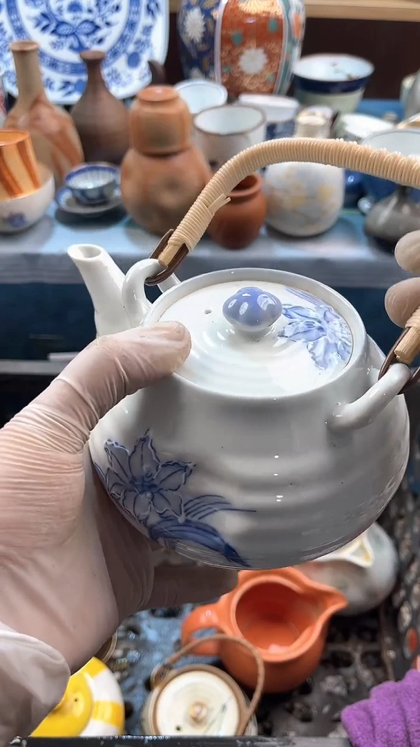 瓷片英歌瓷器满19.9包邮