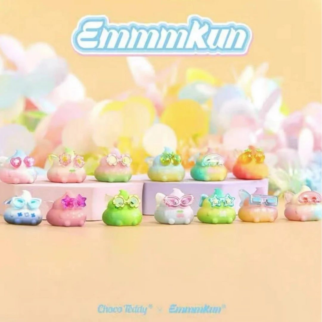 【拆盒】EmmmKun眼碌碌星幻系列粑粑萌粒水果香味盲盒盲袋摆件