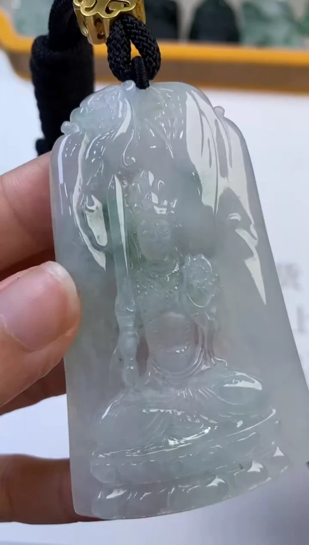 未镶嵌挂件翡翠303460   多人