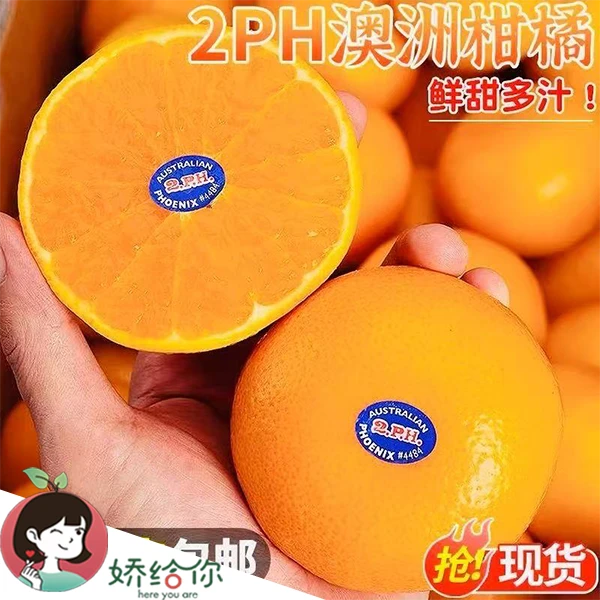 【顺丰包邮】正宗澳洲进口2PH大果澳柑细嫩化渣味浓 5斤精美礼盒装