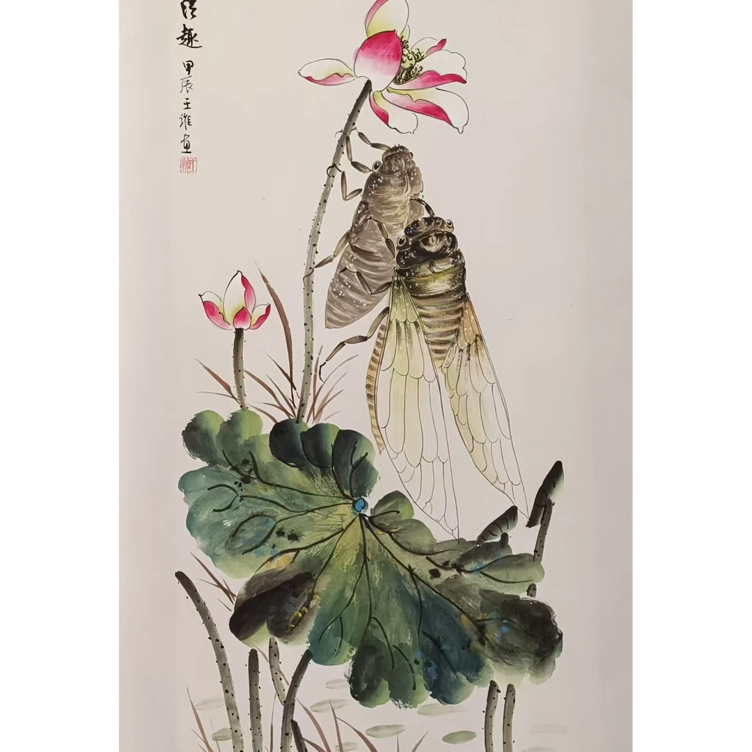 橱窗展示/艺品文化展厅/宣纸国画 /纯手绘