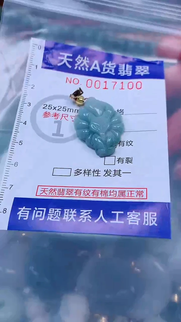 未镶嵌挂件翡翠1