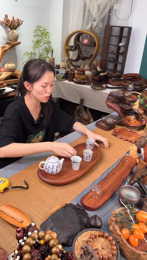 缅甸花梨托盘托盘