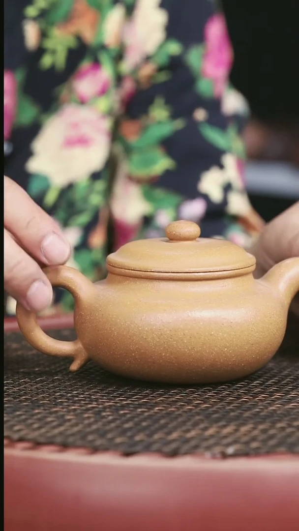 茶壶紫砂9号黄金段仿古300CC