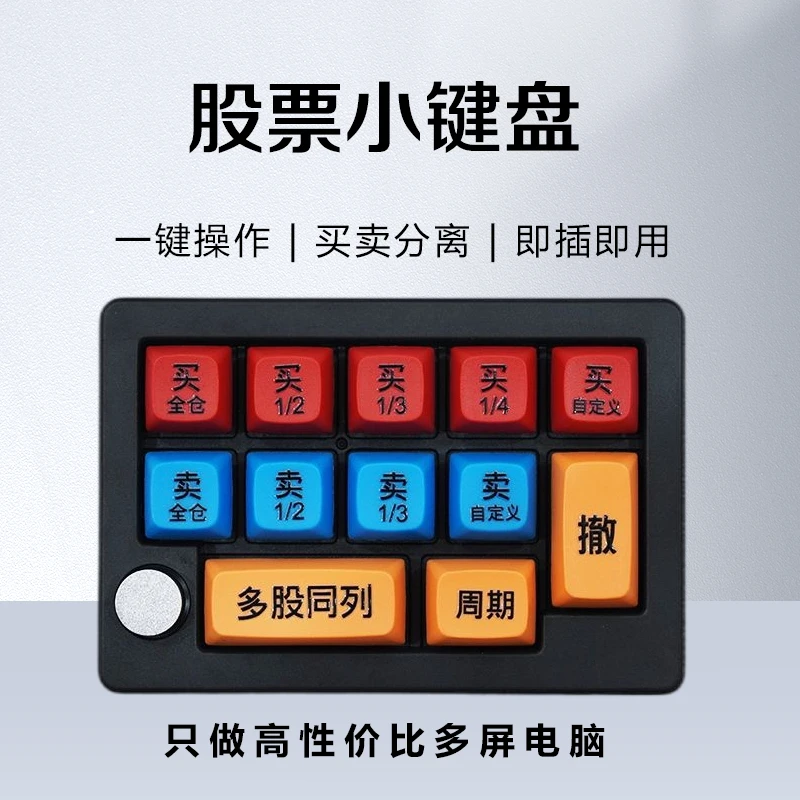 炒股小键盘 炒股神器 K线缩放