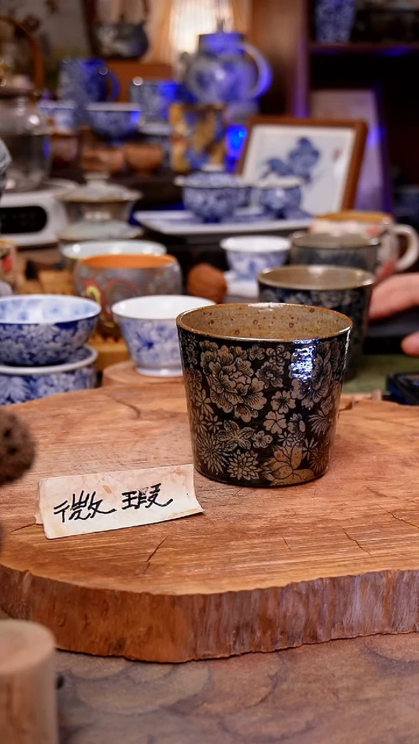 杯子张*岁万花手工手绘手工手绘