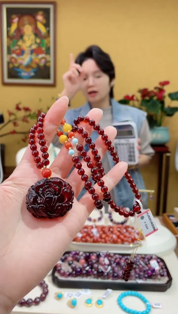 【闪购商品】琥珀颈饰未镶嵌2@@ZY20904017